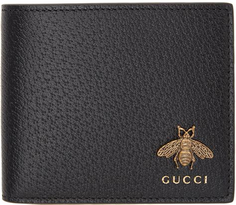 gucci card wallet bee|gucci bee wallet price.